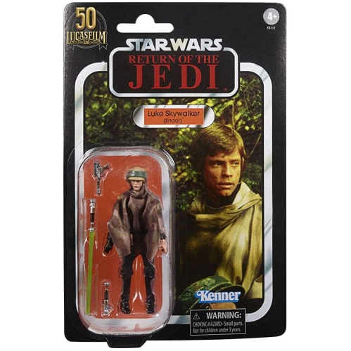 STAR WARS  The Vintage Collection 3.75 Inch Action Figure 50Th Anniversary Exclusive - Luke Skywalker (Endor) Vc198 Cute figures