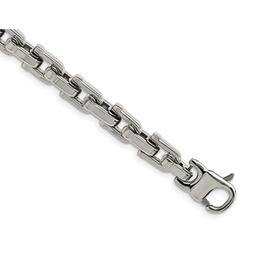 Mens Stainless Steel Bracelet 8.5 Inch