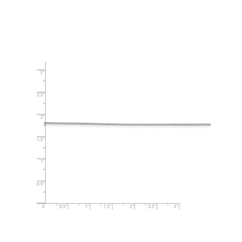 14K White Gold Box Chain Necklace 18 Inches