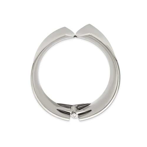 Stainless Steel POlished Hinged Bangle