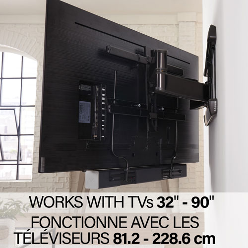 Support universel pour barre de son de Sanus - Noir