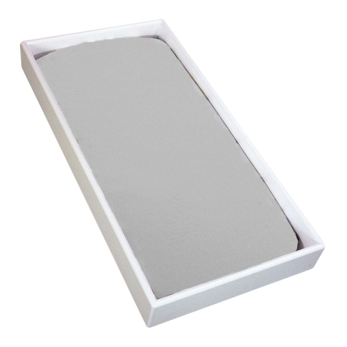 Kushies Flannel Fitted Change Pad Sheet - Grey
