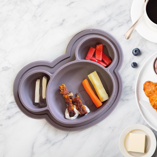 Kushies SiliPlate Silicone Plate - Sparrow