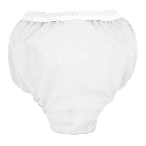 Kushies 100% Cotton Flannel Training Pants - White