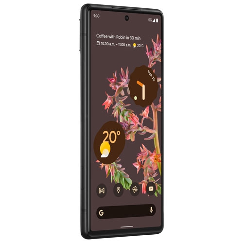 Refurbished - Google Pixel 6 128GB - Stormy Black - Unlocked