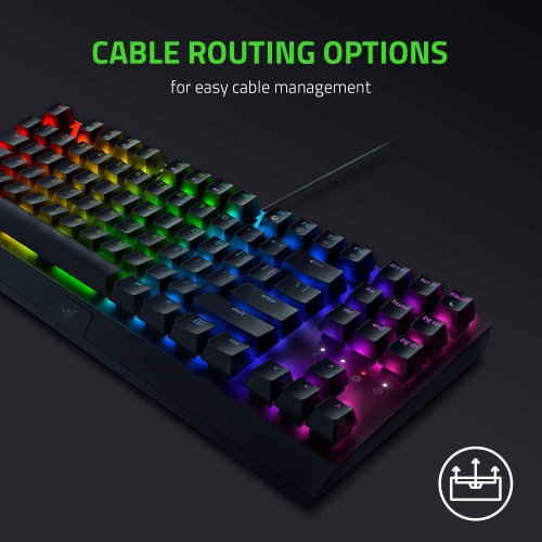 Refurbished - Razer BlackWidow V3 Tenkeyless TKL Mechanical Gaming Keyboard