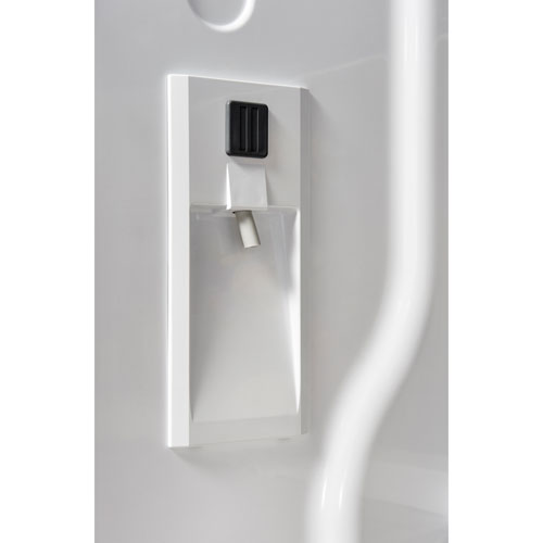 GE 33" 25 Cu. Ft. French Door Refrigerator with Water & Ice Dispenser (PNE25NYRKFS) - Stainless Steel