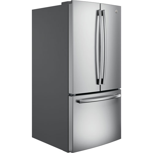GE 30" 21 Cu. Ft. French Door Refrigerator (GNE21DYRKFS) - Stainless Steel