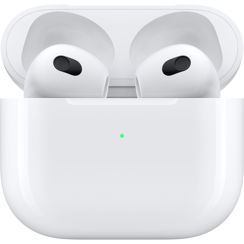 Écouteurs boutons 100 % sans fil AirPods d'Apple avec étui de chargement MagSafe - Blanc - Boîte ouverte
