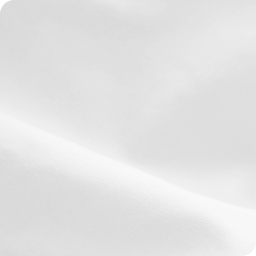 Bare Home 100% Organic Cotton Pillowcase Set - Crisp Percale Weave - Lightweight & Breathable - Set of 2