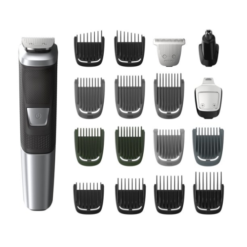 Image 1 de 3.. Philips Multigroom Trimmer Series 5000 With 18 Attachments MG5750/28 - Brand New