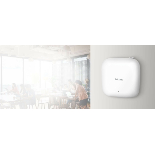 D-Link Nuclias Connect AX1800 Wi-Fi 6 PoE Access Point - DAP-X2810