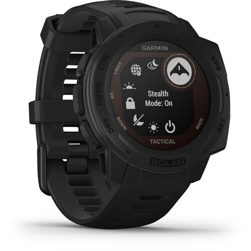 Garmin Instinct Tactical Edition Solar GPS Smartwatch 010-02293-13