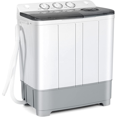 Costway Portable Twin Tub Washing Machine Washer(13.2lbs) & Spinner