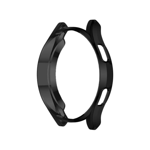 Étui de protection en caoutchouc TPU métallique avec protège écran StrapsCo pour Samsung Galaxy Watch 4 - Pour Galaxy Watch4 - Noir