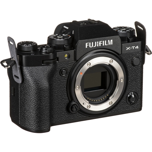 FUJIFILM X-T4 Mirrorless Camera (Black) 16652855 - 7PC Accessory