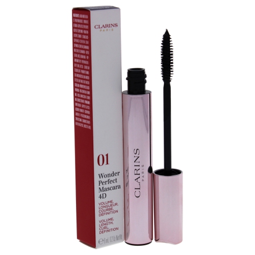 Wonder Perfect Mascara 4D - 01 Perfect Black by Clarins for Women - 0.2 oz Mascara