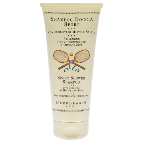 Shower Shampoo - Sport by LErbolario for Unisex - 6.7 oz Shampoo
