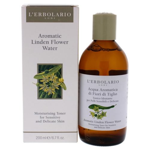 Aromatic Water - Linden Flower by LErbolario for Women - 6.7 oz Toner