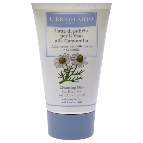 Cleansing Milk - Chamomile by LErbolario for Women - 4.2 oz Cleanser