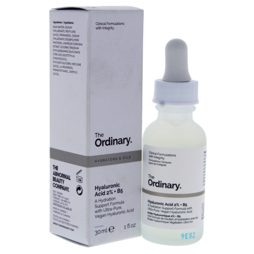 Hyaluronic Acid 2 Percent Plus B5 by The Ordinary for Unisex - 1 oz Serum