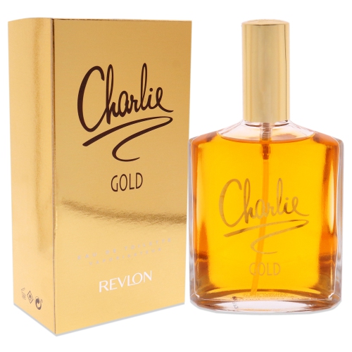 Charlie Gold by Revlon for Women - 3.4 oz EDT Spray