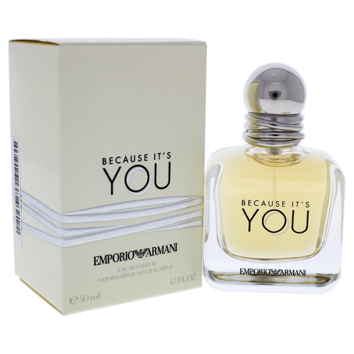 Emporio Armani Because It Is You by Giorgio Armani for Women - 1.7 oz EDP Spray