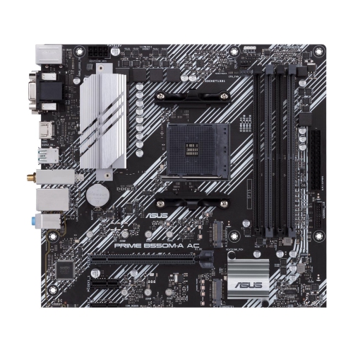 ASUS PRIME B550M-A AC AM4 AMD B550 SATA 6Gb/s Micro ATX AMD Motherboard