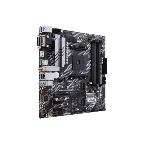 ASUS PRIME B550M-A AC AM4 AMD B550 SATA 6Gb/s Micro ATX AMD Motherboard