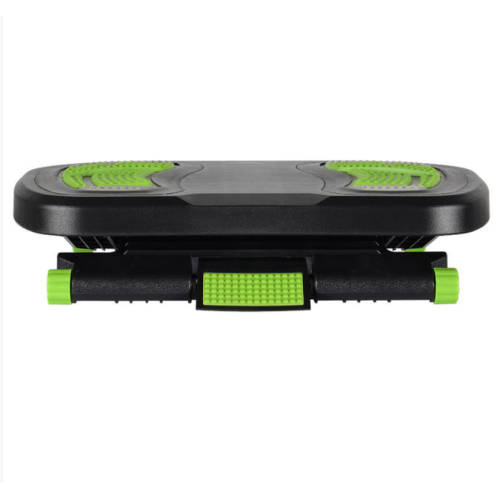 Ergonomic footrest adjustable in height and angle - Green