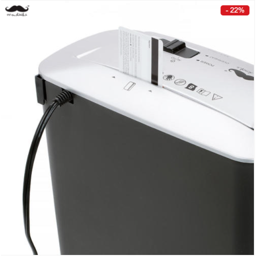 8-Sheet papier et crédit déchiqueteuse à coupe transversale