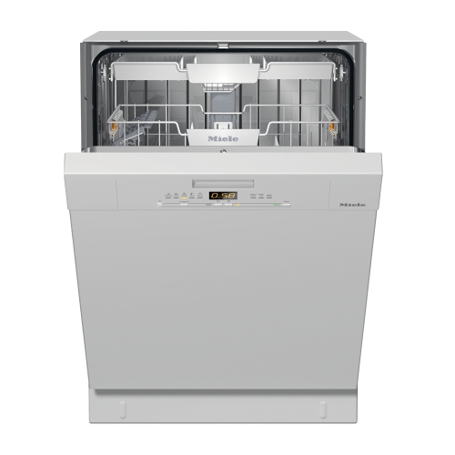 Lave-vaisselle pleine grandeur préfini 24 po 44&nbsp;dB de Miele avec plateau à couverts - G 5006 SCU blanc brillant