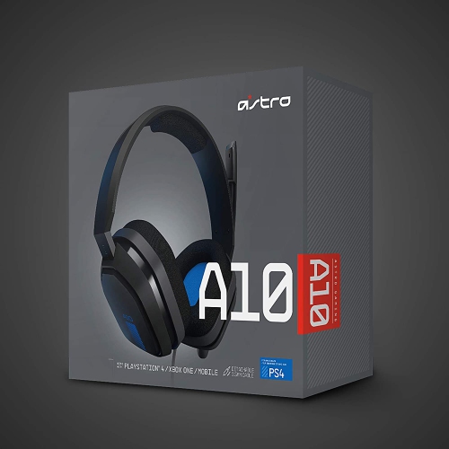 Refurbished - ASTRO Gaming A10 Gaming Headset (Black/Blue)