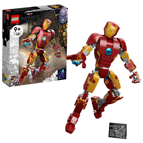 LEGO Marvel : La figurine Iron Man - 381 pièces