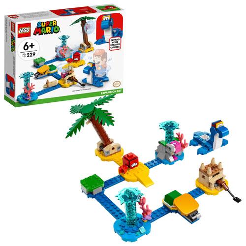 LEGO Super Mario: Dorrie's Beachfront Expansion Set - 229 Pieces