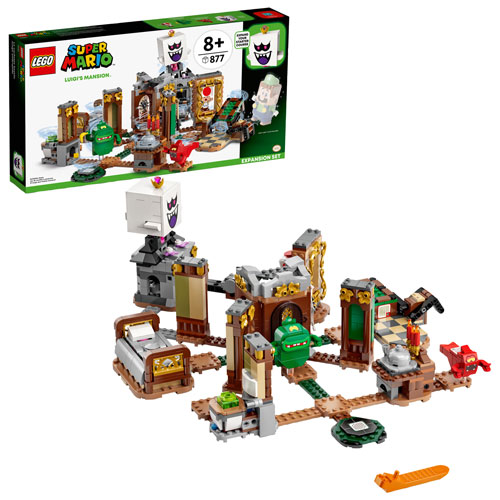 LEGO Super Mario : Ensemble d'extension La cachette hantée de Luigi's Mansion - 877 pièces