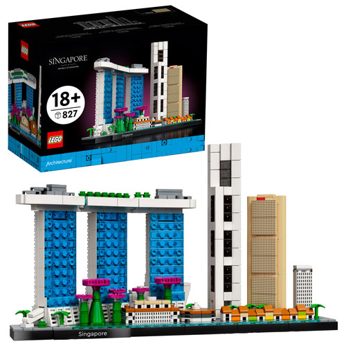 LEGO Architecture: Singapore - 827 Pieces