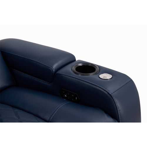 Valencia Tuscany Home Theater Seating | Premium Top Grain Italian Nappa 11000 Leather, Power Reclining, Power Lumbar Support, Power Headrest