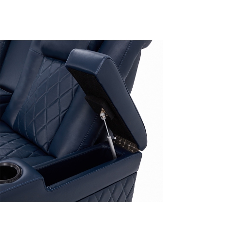 Valencia Tuscany Home Theater Seating | Premium Top Grain Italian Nappa 11000 Leather, Power Reclining, Power Lumbar Support, Power Headrest