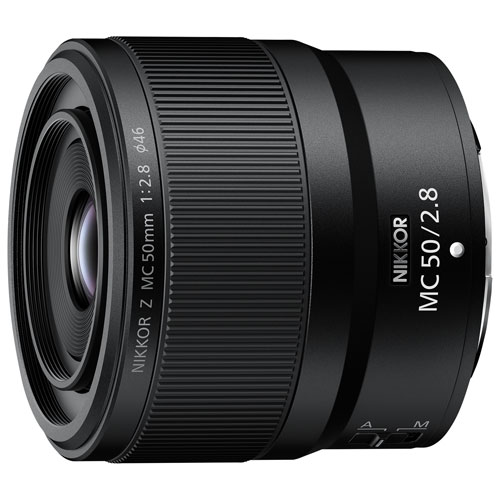 Objectif 50 mm f/2,8 S NIKKOR Z MC de Nikon - Noir