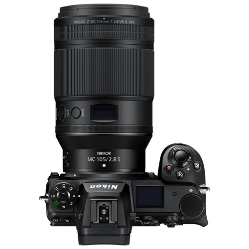 Nikon NIKKOR Z MC 105mm f/2.8 VR S Lens - Black
