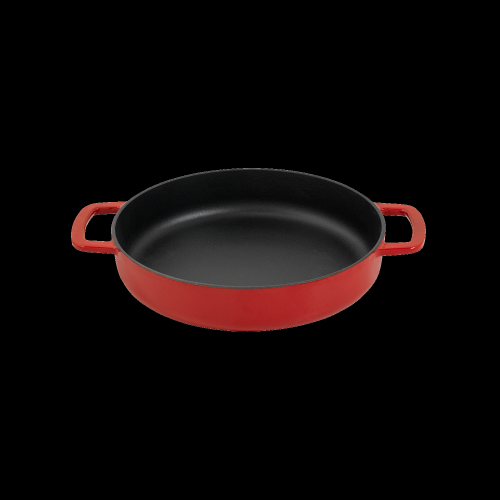COMBEKK  Sous-Chef Fry Pan Double Handle Ø 24 Cm In Red