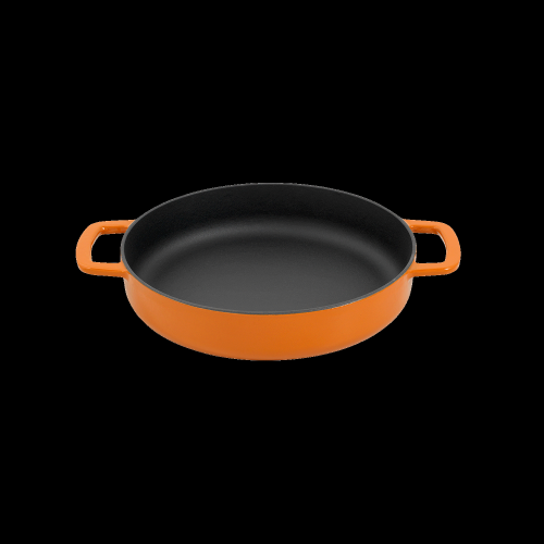 COMBEKK  Sous-Chef Fry Pan Double Handle Ø 24 Cm In Orange