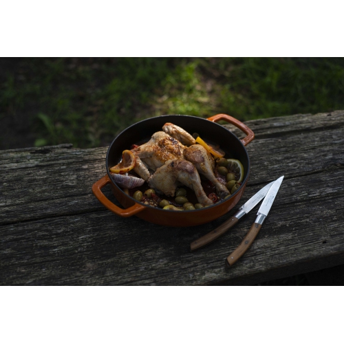 Combekk Sous-Chef Fry Pan Double Handle Orange Ø 24 cm