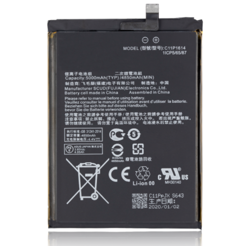 Replacement Battery-Compatible For ASUS ZENFONE 3S MAX PEGASUS 3S C11P1614