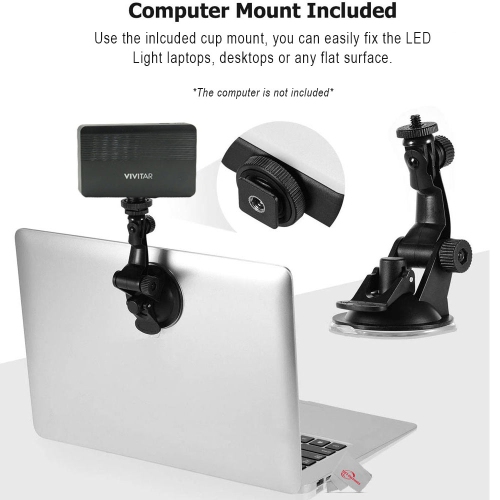 Vivitar Vlog Podcast Essentials Led Live Streaming Kit