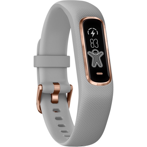 GARMIN VIVOSMART4 グレー レギュラー | monsterdog.com.br