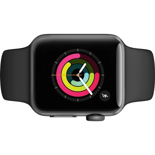 Apple Watch Series 3 38mm - GPS Only Space Gray Aluminum Case ...