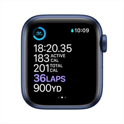 Apple Watch Series 6 (GPS + Cellular, 40mm) - Blue Aluminum Case
