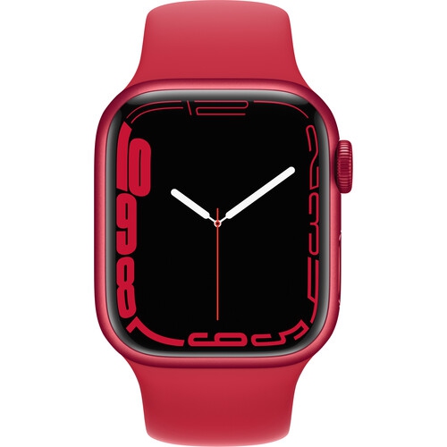 Apple Watch Series 7 (GPS + Cellular) 45mm Red Aluminum Case 